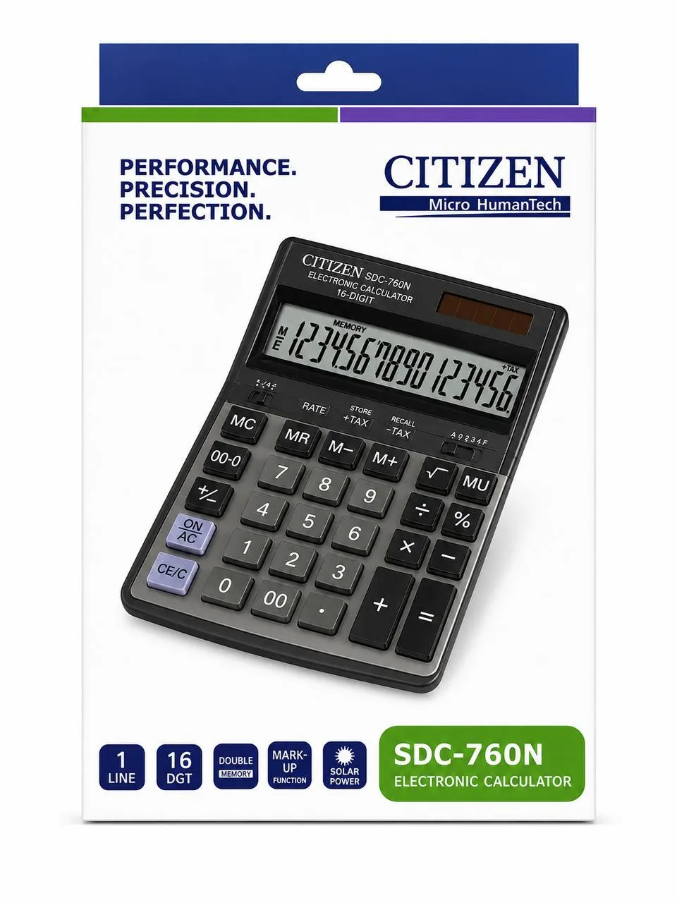 Калькулятор Citizen SDC-868L