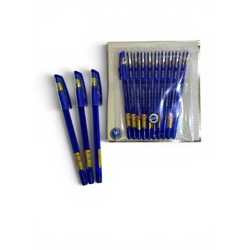 Ручка шариковая INDIA UNIMAX G-GOLD  синий