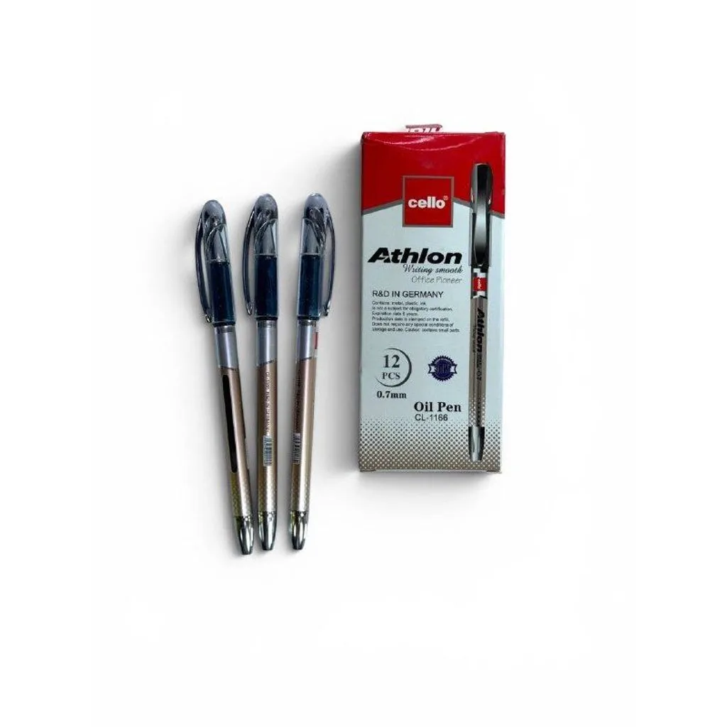 Ручка шариковая Cello Athlon синий 0.7мм