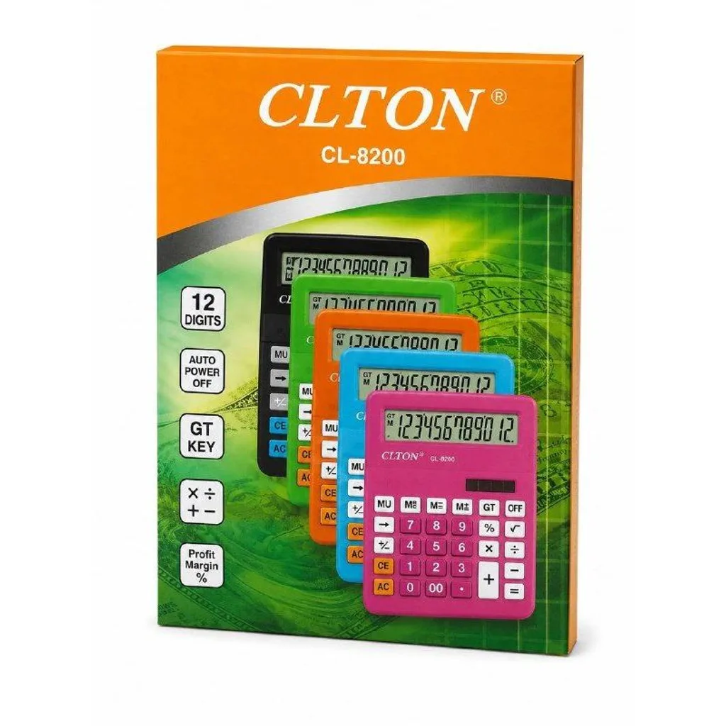 Калькулятор CLTON 1 разряд