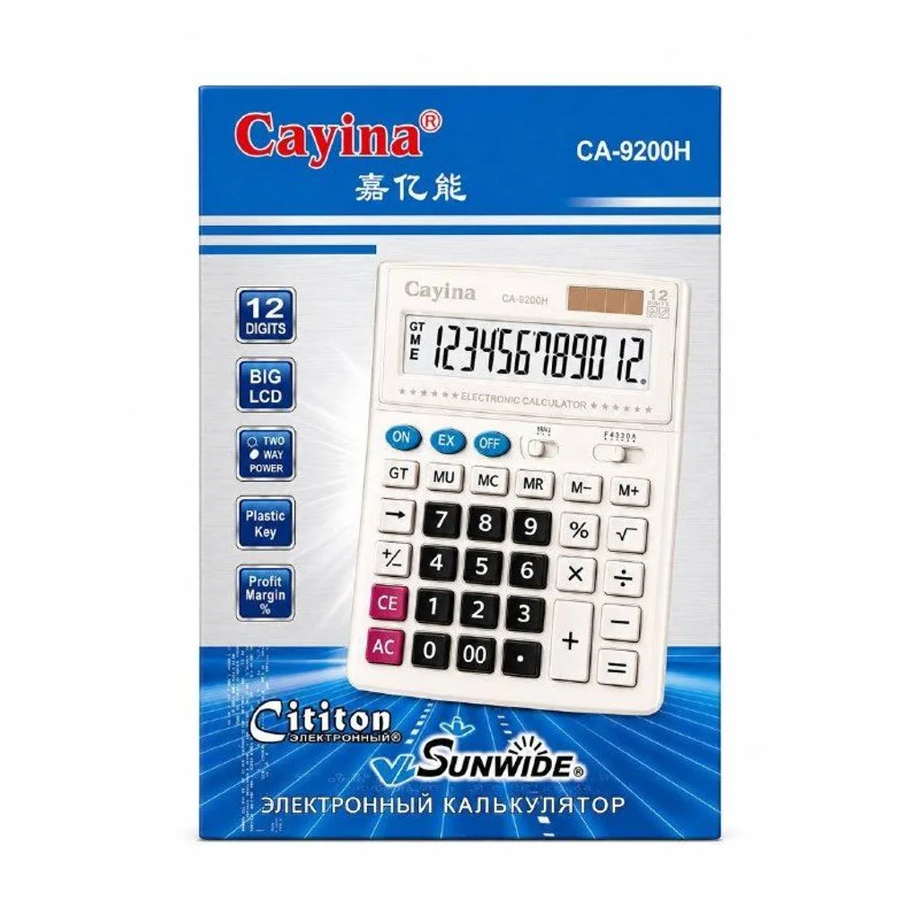 Калькулятор CAYINA 12 разряд