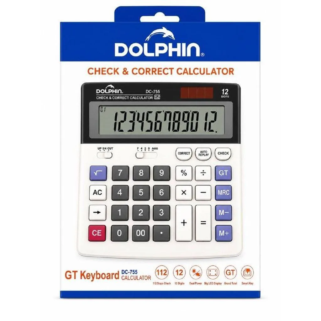 Калькулятор DOLPHIN 12 разряд